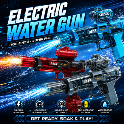 HydroBlast™ Electric Water Gun 💦⚡